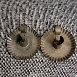 Antique candle holders